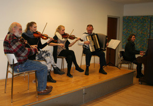 Fra venstre: Bente, Gunnar, Peter og H.P.